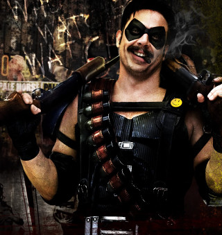 Man costume gun smoking cigarette - doc hammer free wallpaper for tablet