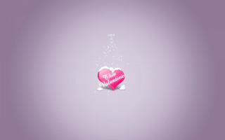 Pink heart message on it 2 - a pink heart free wallpaper