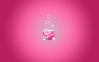 Pink heart message star top - a pink heart free wallpaper