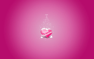 Pink heart message star top 2 - a pink heart free wallpaper