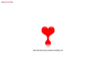 Red heart shaped object quote 2 - single body free wallpaper