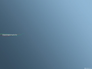 Blue sky plane flying text - smooth gradient free wallpaper for desktop
