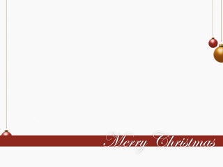 Christmas card ornaments merry message 4 - a christmas card free wallpaper