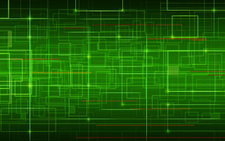 Green background red lines squares 2 - computer art free wallpaper for desktop