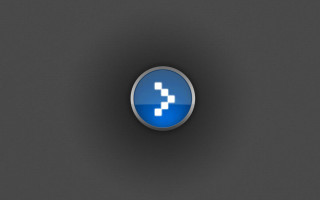 Blue button pixelated cross dark 4 - bouchta el hayani free wallpaper for desktop