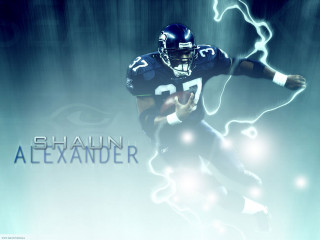Football player running ball lightning - a football player running free wallpaper