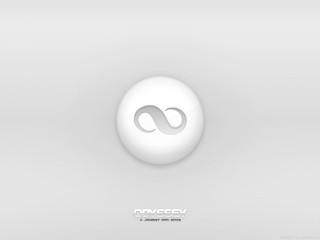 White circle black white logo - a white circle free wallpaper