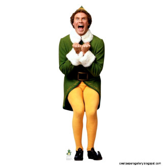 Man green outfit hat surprised - free christmas wallpaper for tablet