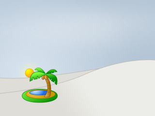 Palm tree beach frisbee sand 2 - a frisbee free wallpaper