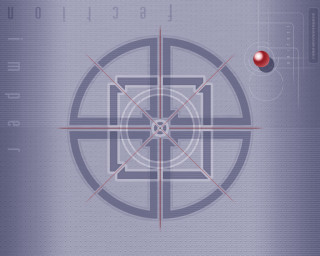 Red ball blue background silver - modular free wallpaper for desktop