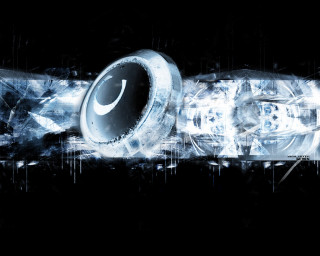 Nike logo black white paint - a splash of paint free wallpaper for desktop