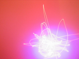 Blurry flower red background blue - cerith wyn evans free wallpaper