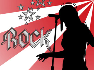 Person microphone rock sign stars 3 - florianne becker free wallpaper
