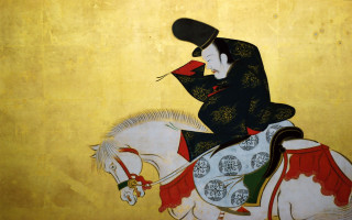 Man riding horse hat black - his body free wallpaper