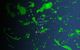 Blue green abstract particles night - particle free wallpaper
