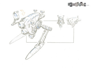 Plane propeller drawing side view - side and a propeller free wallpaper