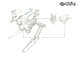 Plane propeller drawing side wheel 2 - side and a propeller free wallpaper