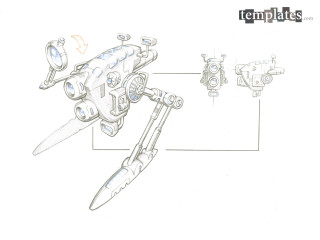 Plane propeller drawing side view 2 - side and a propeller free wallpaper