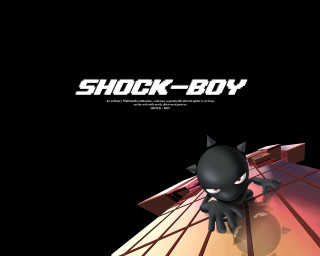 Black cat roof shadow shock 2 - a roof free wallpaper