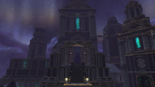 Building clock tower night staircase - arent arentsz free wallpaper