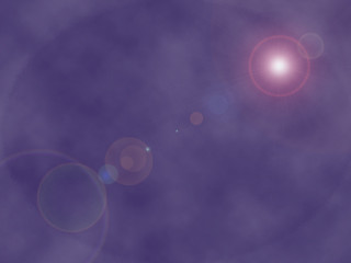 Bright red ball light sky 3 - shining free wallpaper