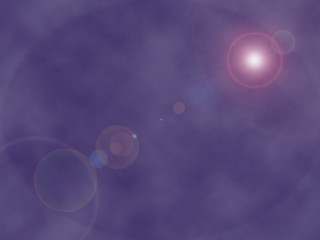 Bright red ball light sky 4 - shining free wallpaper