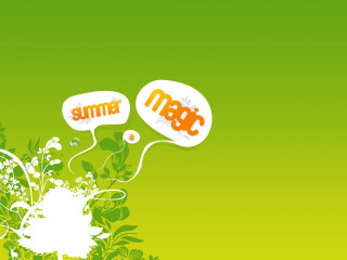 Green background speech bubbles summer 2 - cedric seaut keos masons free wallpaper for desktop