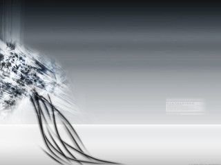 Jellyfish black white water blurry 3 - biomechanical free wallpaper