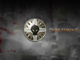 Dark throne skull cross logo 4 - free dark wallpaper