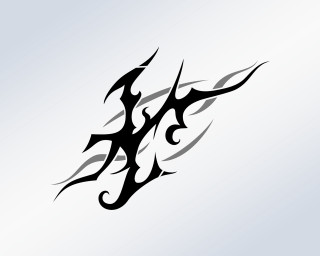 Black white tattoo design bird - tattoo free wallpaper