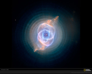 Planetary object blue center black - a blue center free wallpaper