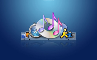 Music player cd musical note - a musical note free wallpaper
