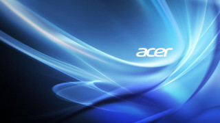 Blue abstract background acp logo - the right side free wallpaper