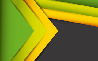 Green yellow black arrow background - a yellow arrow free wallpaper