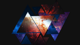 Star galaxy space black background - a star in the middle of it free wallpaper