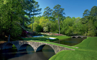 Bridge pond golf course stone - glorious free wallpaper