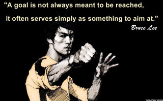 Bruce lee quote fist up - a fist free wallpaper