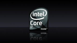Intel core logo black background 2 - 4k uhd image free wallpaper