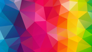 Colorful background variety shapes sizes - triangle free wallpaper