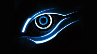 Computer mouse glowing eye black - a computer mouse free wallpaper