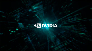 Nvidia logo dark background green - demo free wallpaper