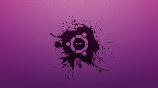 Purple background black white logo - alberto seveso free wallpaper for desktop