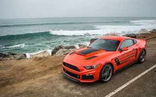 Red mustang 3 - cobra free wallpaper