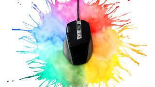 Computer mouse multicolored background paint - a computer mouse free wallpaper