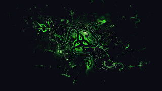 Green black abstract snake computer - a green snake free wallpaper