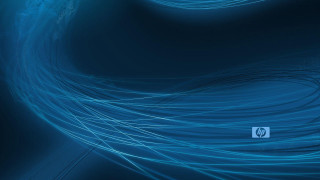 Blue background white logo blue 2 - a white logo free wallpaper