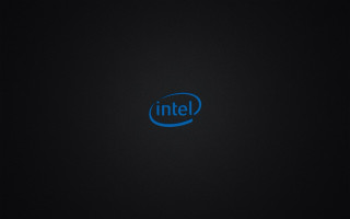 Black background blue intel logo - ƒ 1. free wallpaper
