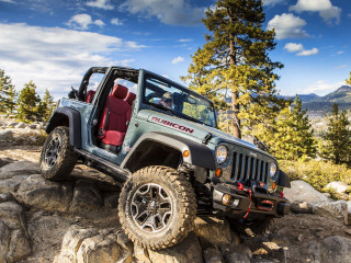 Jeep red seat rocky trail - the mountain free wallpaper