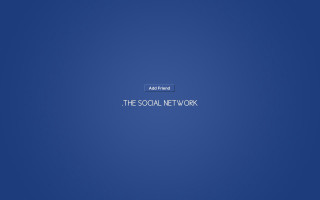 Blue background the social network - social free wallpaper