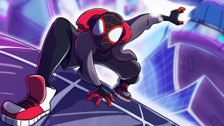 Spider man skateboard ramp cartoon - a spider man free wallpaper